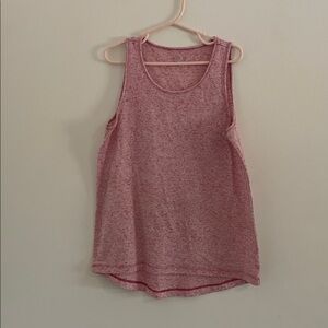 Heathered Pink Sleeveless Top